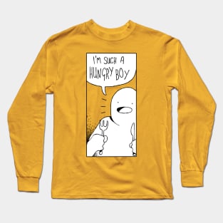 HUNGRY BOY Long Sleeve T-Shirt